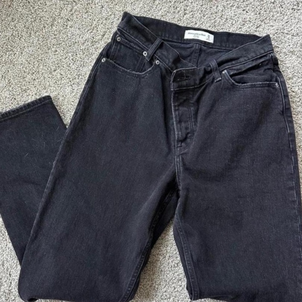 Abercrombie & Fitch High Rise Dad Jean